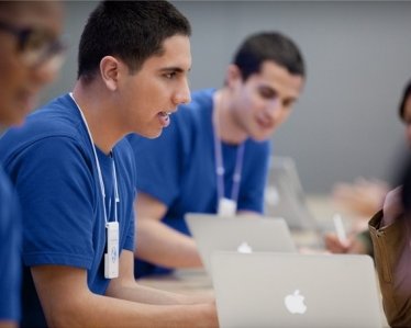 Динамика развития Apple: больше сотрудников, больше магазинов, больше продаж