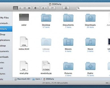 Девять простых настроек для улучшения Finder в OS X