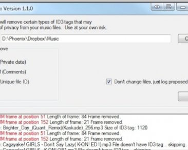 Как вычистить личные данные с музыкальных файлов купленных в Amazon или iTunes Store