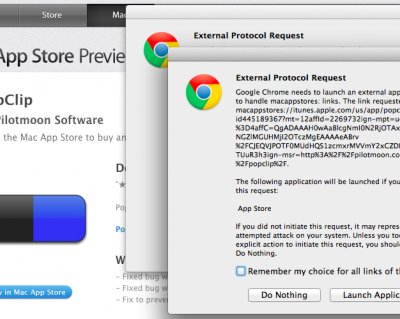 Как исправить проблему Google Chrome с открытием ссылок в iTunes и Mac App Store