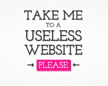 Theuselessweb — самый бесполезный веб-сайт